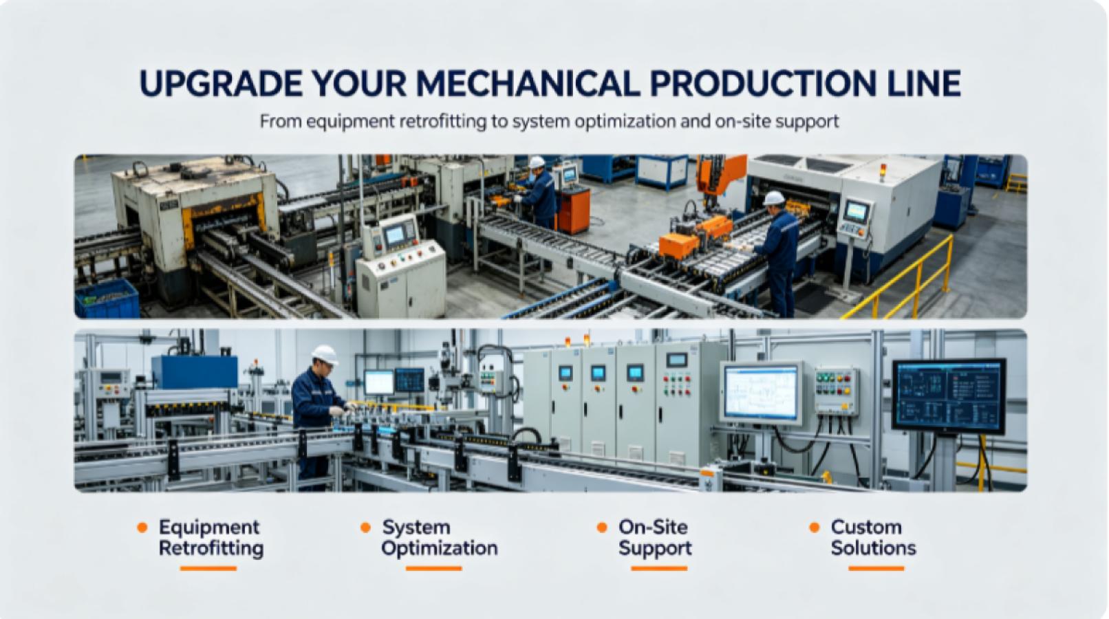 Mechanical Automation Upgrading & Related Service